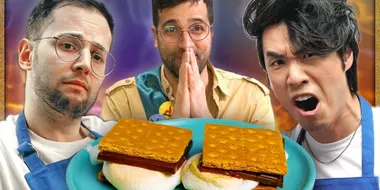 The Try Guys Make S’mores Without A Recipe