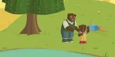 Petit Ours Brun va à la pêche