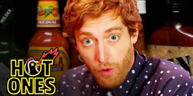 Thomas Middleditch Does Improv While Eating Spicy Wings