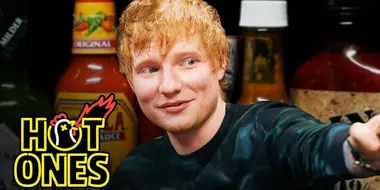 Ed Sheeran Tries to Avoid Failure While Eating Spicy Wings