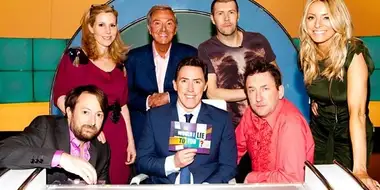 Rhod Gilbert, Sally Phillips, Tess Daly, Des O'Connor