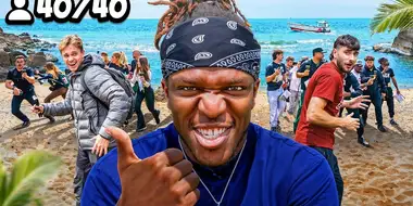 SIDEMEN ULTIMATE HIDE & SEEK ON AN ISLAND vs 40 YOUTUBERS