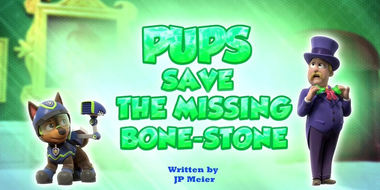 Pups Save the Missing Bone-Stone