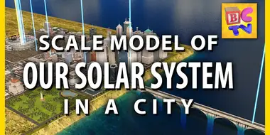 Our Solar System: Scale Model in a City