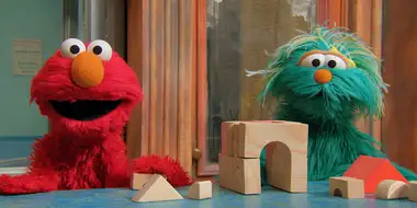 Elmo and Rosita's Tallest Block Tower Ever