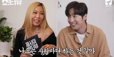 Lee Sang Yeob exhausted from an interview with Jessi