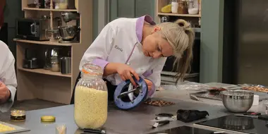 Plated Desserts and a Hanging Showpiece