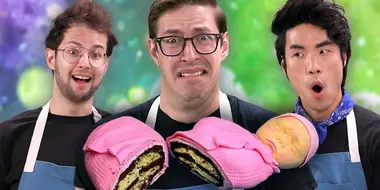 The Try Guys Make Illusion Cakes Without A Recipe