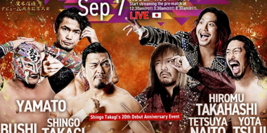 Shingo Takagi's 20th Debut Anniversary Event