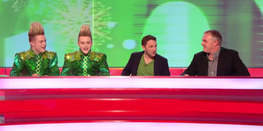 Christmas Special: Greg Davies, Jedward, Micky Flanagan, Liza Tarbuck