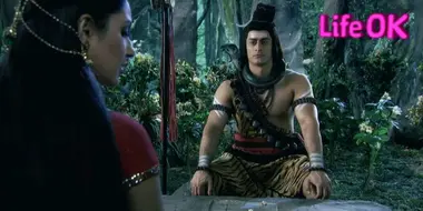 Rama meets Sita in the forest