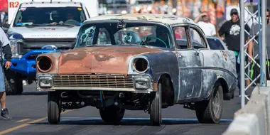 Body Swap, Street Dragging '56 Chevy!