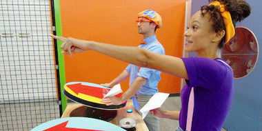 Meekah & Blippi Race Cars at Discovery Cube