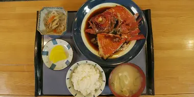 Braised Kinmedai and Goro's Original Parfait of Ninomiya, Naka District, Kanagawa Prefecture