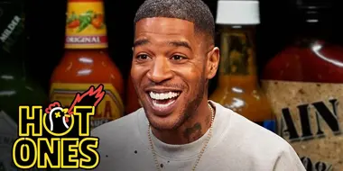 Kid Cudi Goes to the Moon While Eating Spicy Wings