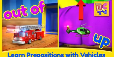 Find the Vehicles - Learning English Prepositions for Kids