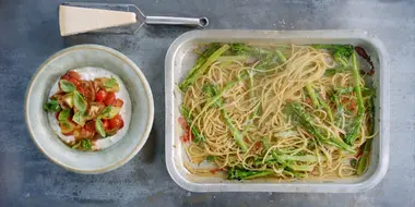 Chorizo and Squid, and Simple Spaghetti