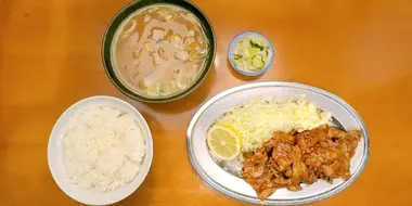 Drive-In Yakiniku Set Meal of Mogimachi, Koriyama City, Fukushima Prefecture