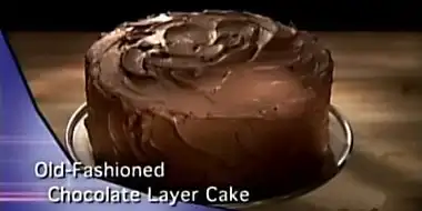 Old-Fashioned Chocolate Cake