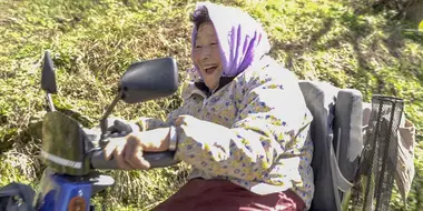 Grandma's Hands Reap Nature's Bounty