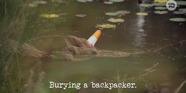 Burying a Backpacker