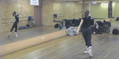 Summer Glau Dance Rehearsal Video Footage