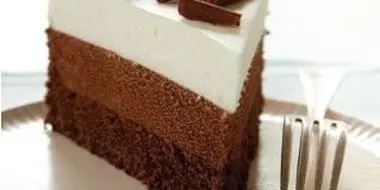 Triple-Chocolate Mousse Cake