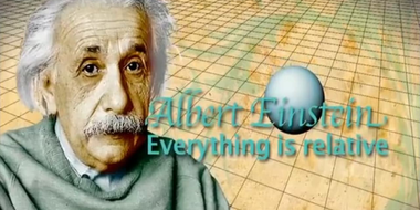 Albert Einstein Everything is relative