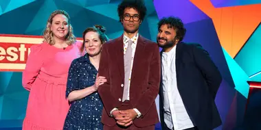 Nish Kumar, Helen Bauer, Katherine Parkinson & Harry Klunder