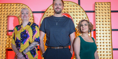 Iain Stirling, Harriet Dyer & Maria Shehata