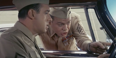 Gomer Minds His Sergeant's Car