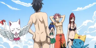 The secret under Natsu's scarf