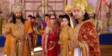 Pandavas arrive in Hastinapur