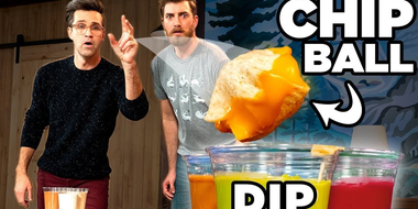 Chip Dip Pong - FOOD SPORTS