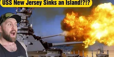 The Fat Electrician Reviews: Iowa Class Battleship USS New Jersey sinking an island