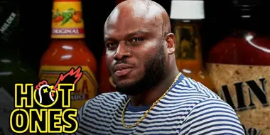 Derrick Lewis Is Not Okay While Eating Spicy Wings