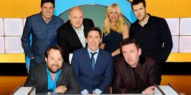 Rhod Gilbert, Vernon Kay, Dara O Briain, Denise Van Outen