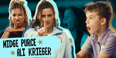 Soccer Pros Ali Krieger and Midge Purce Face Off Against Kids