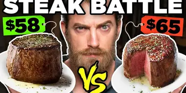 Ruth's Chris' vs Fleming's Steak House Taste Test | FOOD FEUDS
