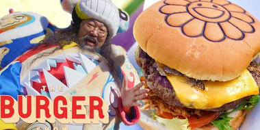 Takashi Murakami's Japanese Tempura Burger Is a Work of Art