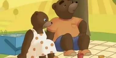 Little Brown Bear loves picnics