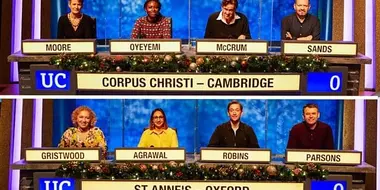 Christmas 2021 - Corpus Christi, Cambridge v St Anne's, Oxford