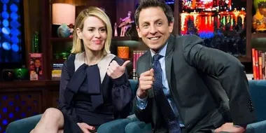 Sarah Paulson & Seth Meyers