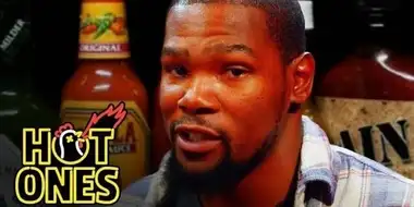 Kevin Durant Sweats It Out Over Spicy Wings