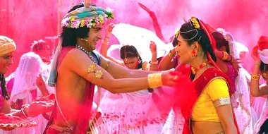 Radha, Krishna Celebrate Holi