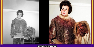 Sandra Gimpel - Stuntwoman/actress Star Trek's first villain twice; M-113 salt vampire and veiny Talosian