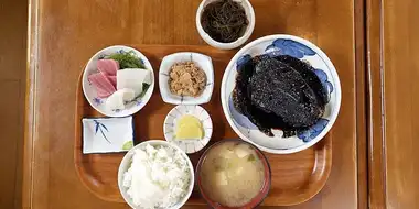 Black Sablefish Nitsuke Set Meal of Urayasu, Chiba Prefecture