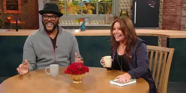 Tyler Perry is hanging with Rach today