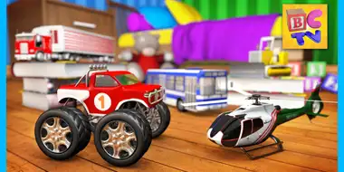 Learning Vehicles Names and Sounds for Kids Part 2 - Trucks, Helicopter and More