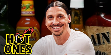 Zlatan Ibrahimović Gets Slide Tackled By Spicy Wings